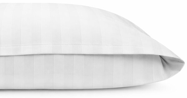 BAVLNĚNÝ POVLAK NA POLŠTÁŘ STRIPES1 40X40 CM BÍLÁ