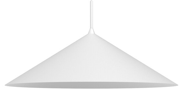 Závěsné svítidlo Capital, 1x bílé kovové stínítko, (fi 60cm), w