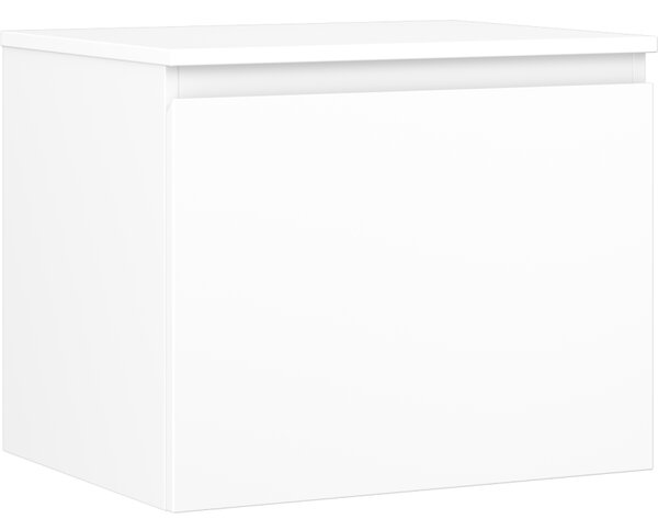 Mexen Orio, koupelnová skříňka 60 cm s horní částí, 1 zásuvka, bílá matná, 91A10-06047-1-BFC01