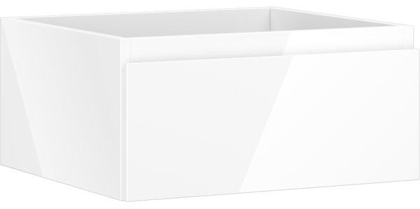 Mexen Orio, koupelnová skříňka 50 cm, 1 zásuvka, bílá lesklá, 91A10-05023-1-BF00