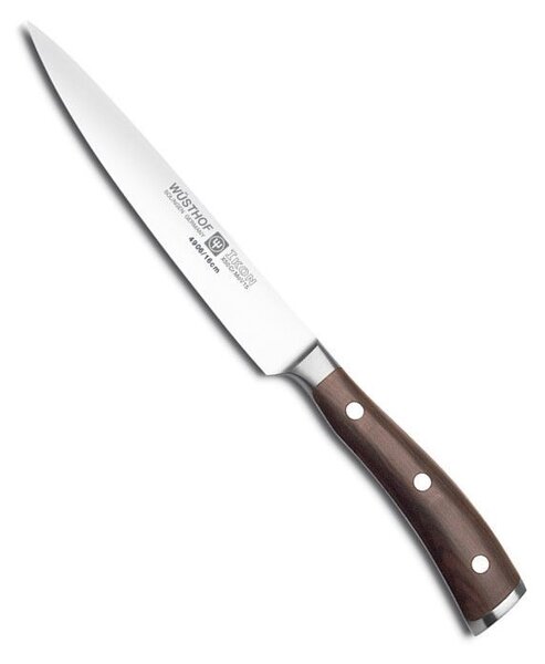 Nůž na šunku IKON 16 cm - Wüsthof Dreizack Solingen (Plátkovací nůž IKON 16 cm - Wüsthof Dreizack Solingen)