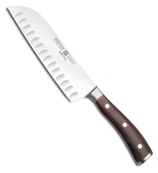 Santoku Japonský nůž IKON 17 cm - Wüsthof Dreizack Solingen (Nůž Santoku IKON 17 cm - Wüsthof Dreizack Solingen)