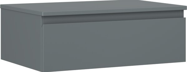 Mexen Orio, koupelnová skříňka 70 cm s horní částí, 1 zásuvka, grafitová matná, 91A10-07023-1-BFC66