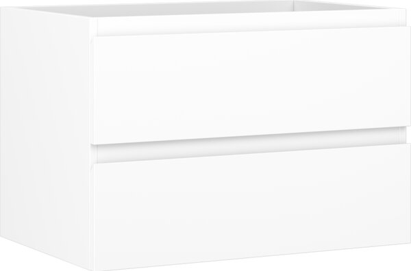 Mexen Orio, koupelnová skříňka 70 cm, 2 zásuvky, bílá matná, 91A10-07047-2-BFF01