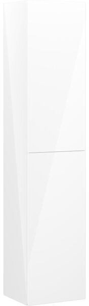 Mexen Orio, koupelnový stolek 35 cm, 2 dvířka, bílá lesklá, 91A11-03016-2-BF00
