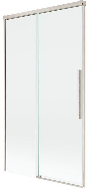 Mexen Rox, 2-křídlová posuvná vanová zástěna 100 x 150 cm, 8mm čiré sklo, ocelový profil, 8C9-100-001-97-00
