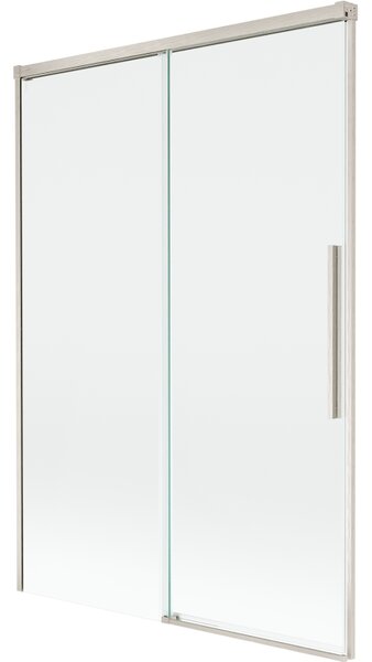 Mexen Rox, 2-křídlová posuvná vanová zástěna 120 x 150 cm, 8mm čiré sklo, ocelový profil, 8C9-120-001-97-00