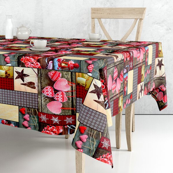 Ubrus PVC Mirabella 555 A - Vánoční vzor 140cm x 20m