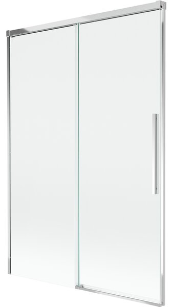 Mexen Rox, 2-křídlová posuvná vanová zástěna 120 x 150 cm, 8mm čiré sklo, chromový profil, 8C9-120-001-01-00