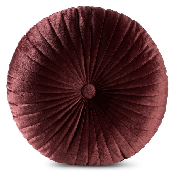 DEKORAČNÍ POLŠTÁŘ VELVET68 (FI) 40 CM BORDOVÁ BS