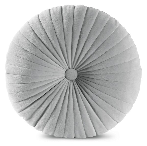 DEKORAČNÍ POLŠTÁŘ VELVET68 (FI) 40 CM STŘÍBRNÁ