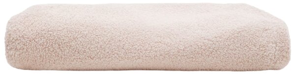 Růžový bouclé potah na taburet Kave Home Kaeli 43 cm