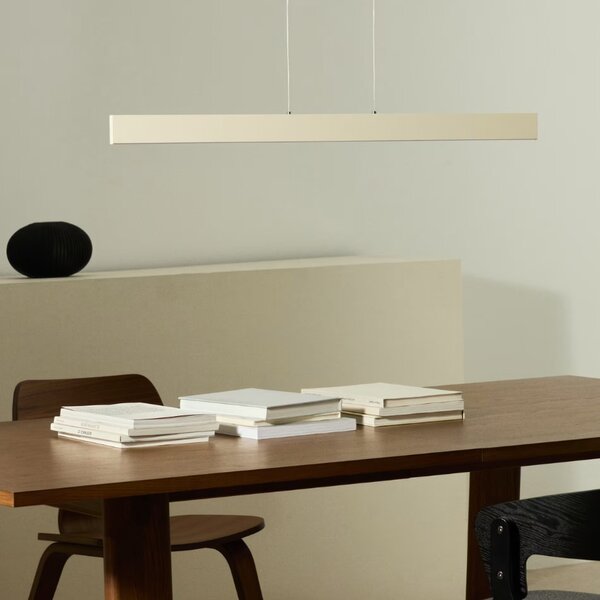 Béžové závěsné LED světlo Kave Home Boadella 101 cm