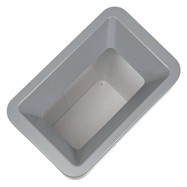 Odpadkový koš na tříděný odpad Caimi Brevetti Maxi W,50 L, šedý