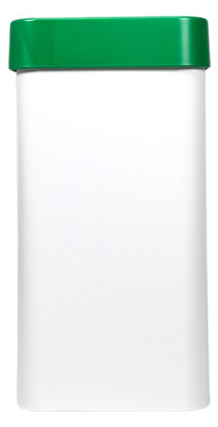 Odpadkový koš na tříděný odpad Caimi Brevetti Maxi W,50 L, zelený, sklo