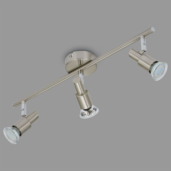 BRILONER Bodové svítidlo 47,5 cm 3xGU10 9W 840lm matný nikl BRI 2907-032