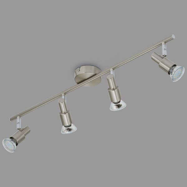 BRILONER Bodové svítidlo 67,5 cm 4xGU10 12W 1120lm matný nikl BRI 2907-042