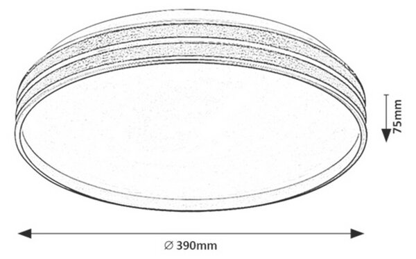 Rabalux GANDOR LED stropní svítidlo 71141