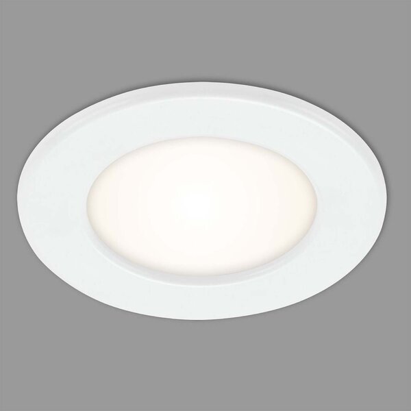 BRILONER LED vestavné svítidlo, pr. 11,5 cm, LED modul, 6W, 600 lm, bílé BRI 7049-016