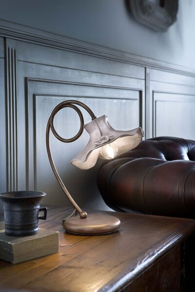 Ferroluce Designová stolní lampa LECCO, v. 35 cm, 1xE14