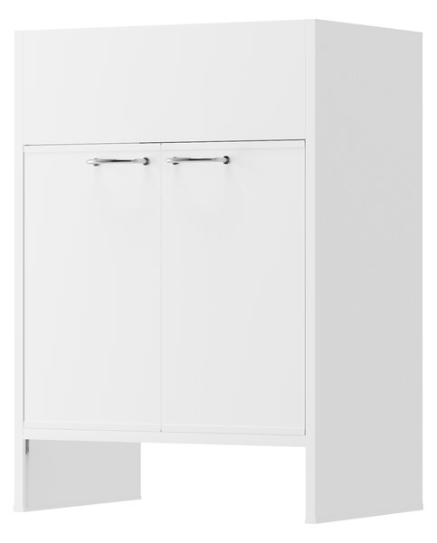 Gamma SELVA, skříňka pod výlevku 798x572x380 mm, bílá, PVC, GMA-SZDPCV-WH