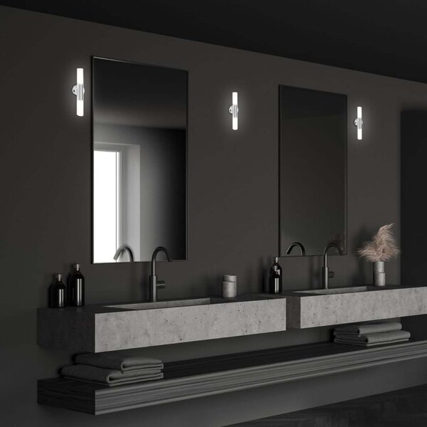 BRILONER Nástěnné svítidlo 33 cm 2x E14 9W chrom BRI 2148028
