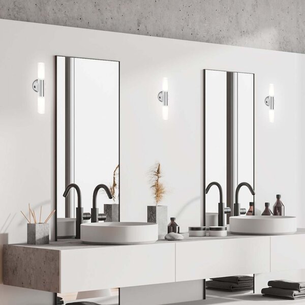 BRILONER Nástěnné svítidlo 33 cm 2x E14 9W chrom BRI 2148028