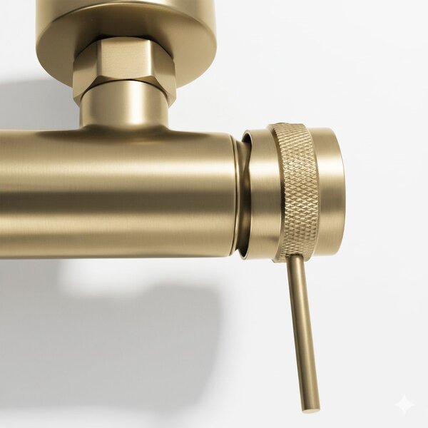 Vanová baterie Rea Lungo Grip Brush Gold