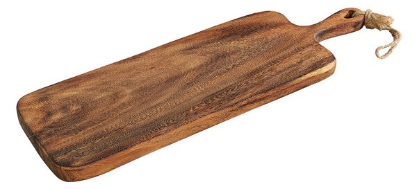 Krájecí prkénko s rukojetí akáciové dřevo, 60x20x2,5 cm - Zassenhaus (Prkénko na krájení s rukojetí 60x20x2,5 cm, akáciové dřevo - Zassenhaus)