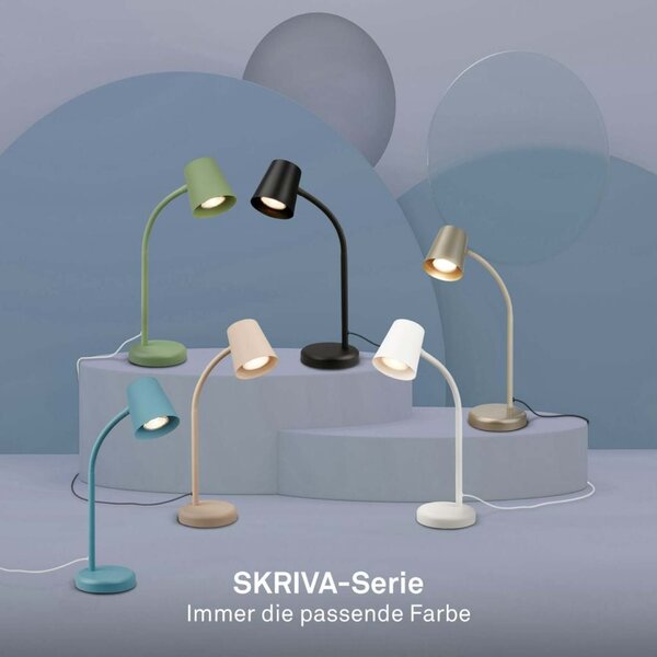 BRILONER Stolní lampa, 38,5 cm, 1x GU10, max. 9W, černá BRILO 7476015