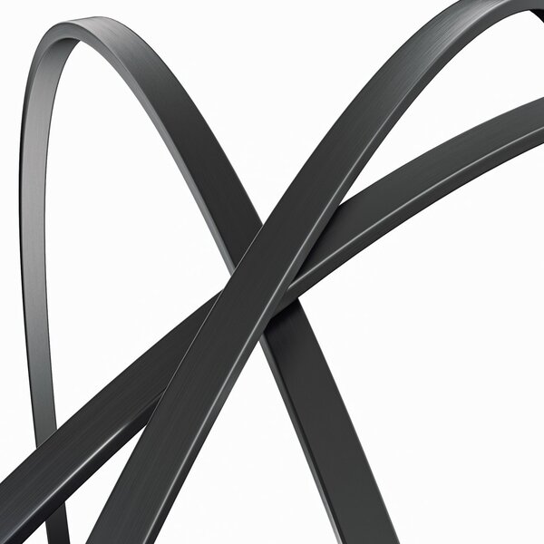 Erga Round, kulaté zrcadlo 30cm, černý rám, ERG-V01-ROUND-3030-BK