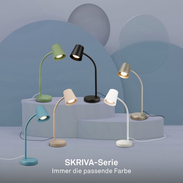 BRILONER Stolní lampa, 38,5 cm, 1x GU10, max. 9W, tyrkysová BRILO 7476010