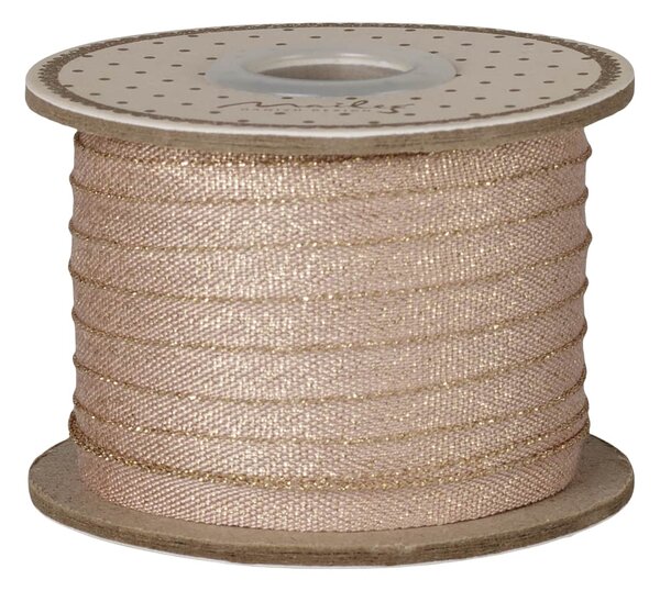 Dekorativní stuha Light Rose/Gold – 25 m