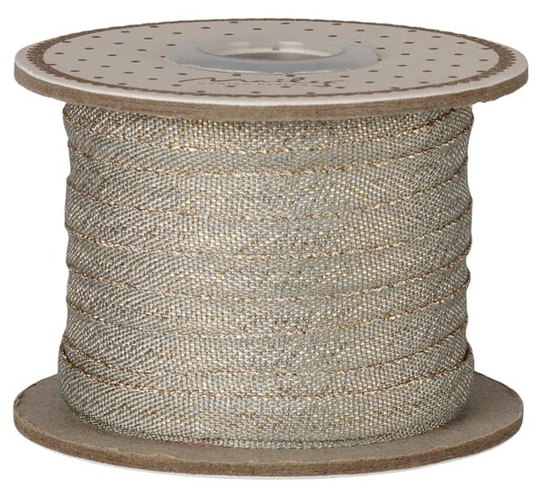 Dekorativní stuha Mint/Gold – 25 m