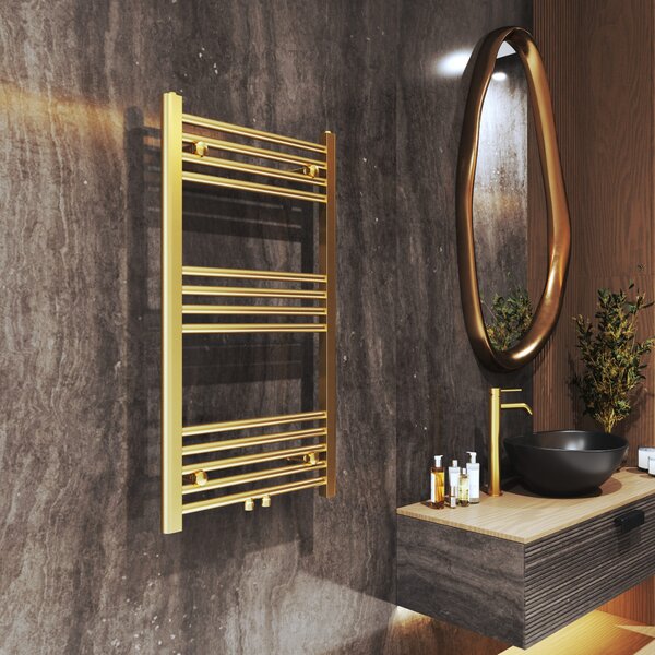 Gamma Simple, topné těleso 500x900 mm, 357 W, zlatá matná, GMA-SIMP-9050-BGD