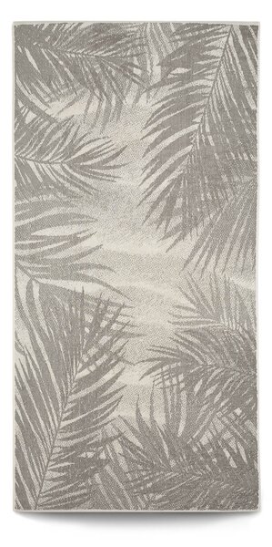 Plážová osuška Veba ZOE Palmový háj natur Velikost: 70x140 cm
