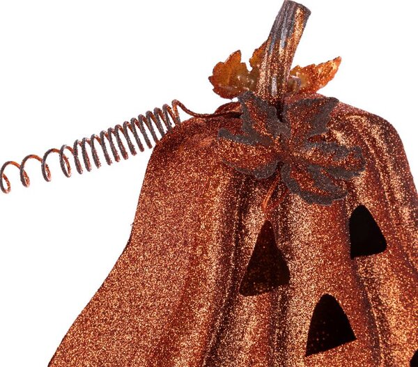 Kovová lucerna DÝNĚ HALLOWEEN 28 cm