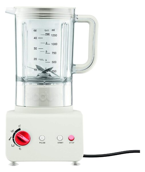 Kuchyňský stolní mixér BISTRO 1,25 l bílý - Bodum (BODUM BISTRO Mixer 1,25 l bílý - Bodum)