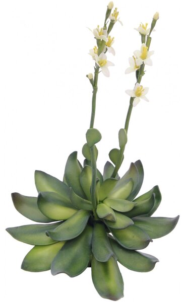 Umělá květina Skalní růže žlutá, 32cm