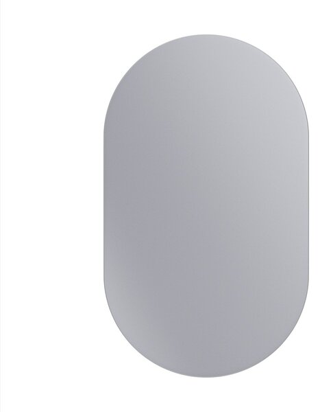 Erga Oval, oválné zrcadlo 60x100cm, ERG-V01-OVAL-6010-CL