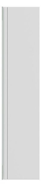 Erga Hana, zrcadlová galerka s LED osvětlením 100x70cm s integrovanou zásuvkou, bílá, ERG-V05-HANA-1070-WH