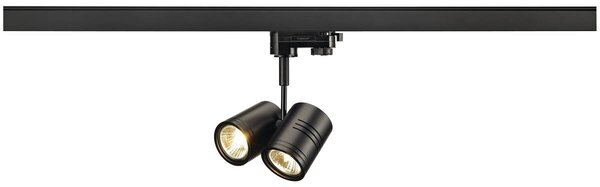DANLUX Nastavitelný reflektor BIMA II pro 3F lištu, 1xGU10,max 50W Barva: Černá