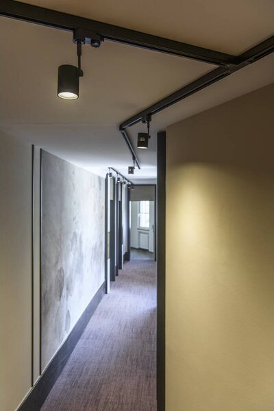 DANLUX Nastavitelný reflektor BIMA I pro 3F lištu, 1xGU10,max 50W Barva: Černá