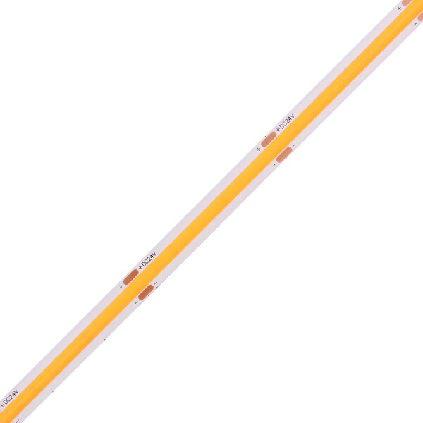 LED pásek COB 10W/m, 24V, IP20, 320LED/m, CRI95 Barva světla: Teplá bílá, 2700K