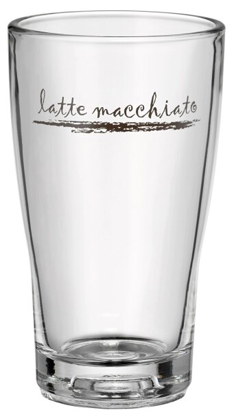 WMF - Sada sklenic a lžiček na latte macchiato CLEVER & MORE 6ks