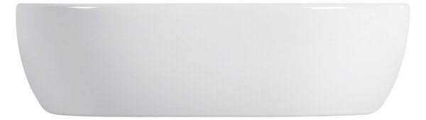 Erga Della, umyvadlo na desku 475x340x140 mm, bílá lesklá, ERG-V03-DELLA48-WH