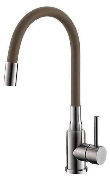 ALVEUS 1144428 -Dřezová baterie s flexibilním ramínkem MINTAS 34 cm chrom/béžová