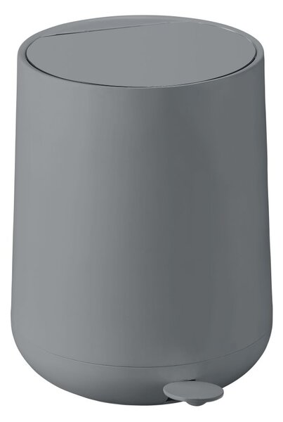 Odpadkový koš s pedálem NOVA, šedý - Zone (NOVA pedálový odpadkový koš, šedý - Zone)