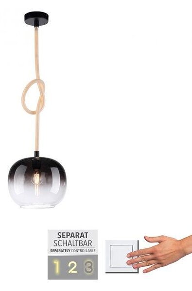 Paul Neuhaus Závěsné LED svítidlo LUMA, 15W, ø 30 cm, nastavitelná výška