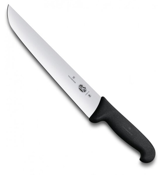 Řeznický nůž FIBROX 16 cm černý - Victorinox (Univerzální řeznický nůž 16 cm černý FIBROX - Victorinox)